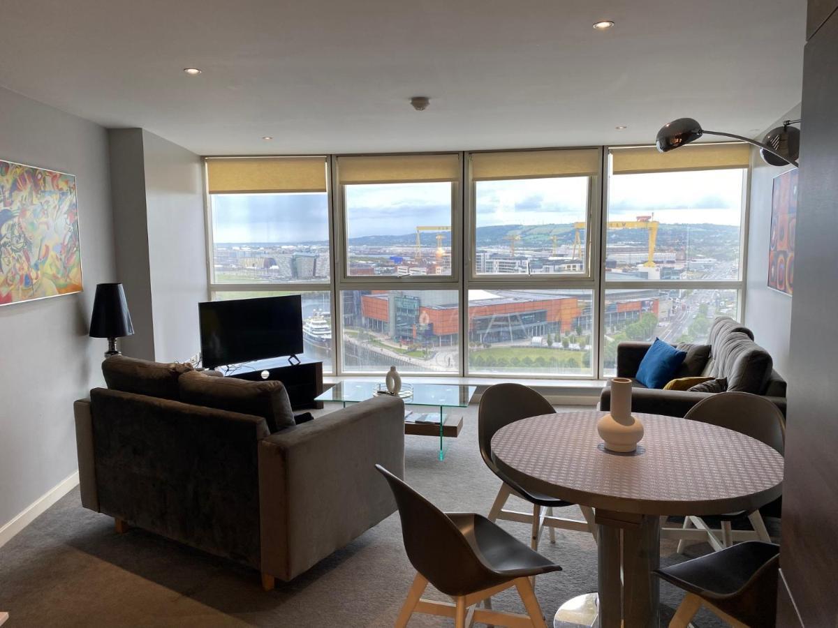 Titanic And Sea View Belfast 2 Bedroom Apartment City Centre Экстерьер фото